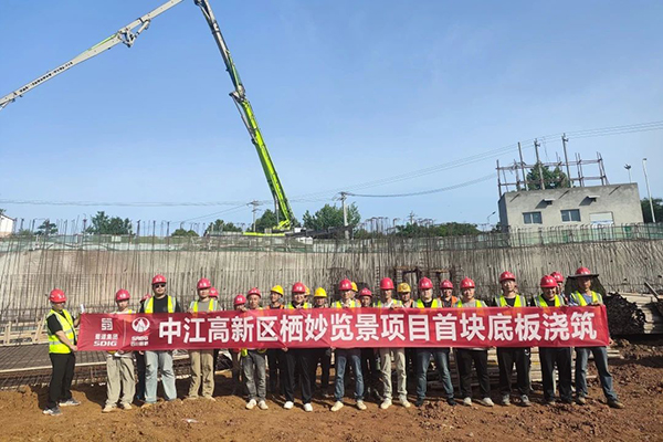 奮戰(zhàn)當(dāng)夏 項目建設(shè)“節(jié)”報連連